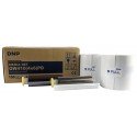 DNP Paper & Ink Ribbon 4x6 x150 2 sets (300 Prints), 4x6 Media Print Kit for DNP QW410  Printers    [QW4104x6] 