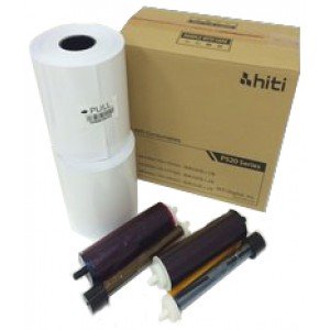 5x7 Media Print Kit for HiTi 520L and 525L Printers, HiTi Paper & Ribbon 5x7 x290  2 sets (580 Prints)