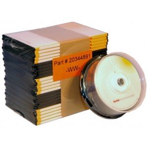 Kodak Picture Movie DVD (25 ct pack w/ 25 slim jewel cases) [187-7299] 