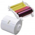 4x6 Media Print Kit for Mitsubishi CP-M1A Printer, Mitsubishi Paper & Ink Ribbon 4x6 x 750 [CK-M46S] 